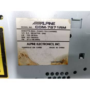 RADIO CD ALPINE CDM7871RM 