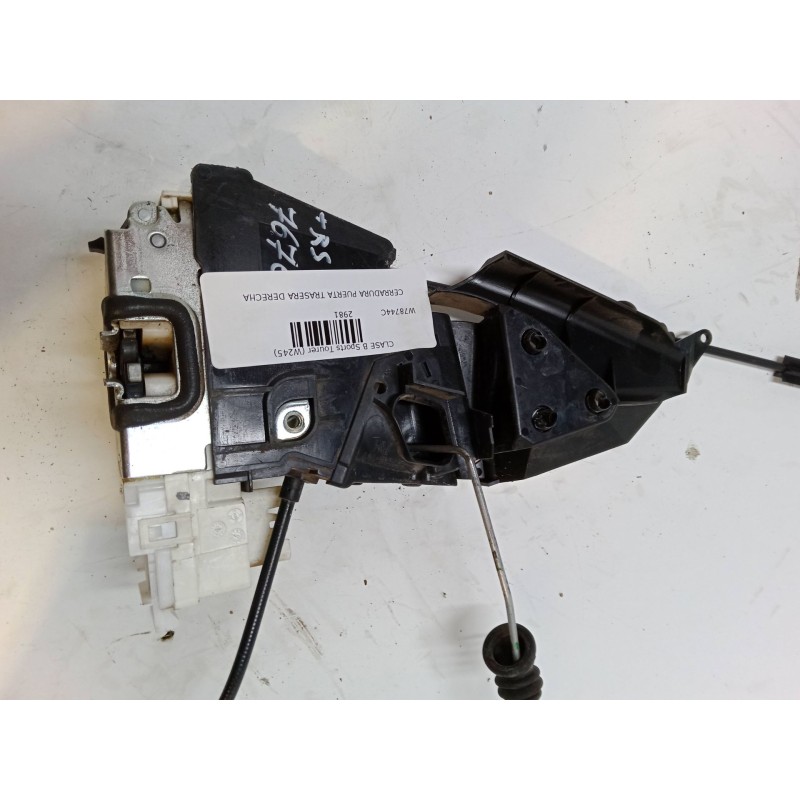 Recambio de cerradura puerta trasera derecha para mercedes-benz clase b sports tourer (w245) b 180 cdi (245.207) referencia OEM 