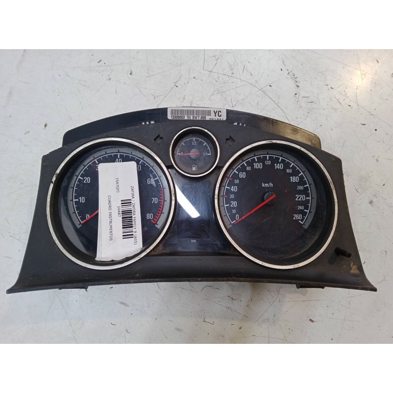 Recambio de cuadro instrumentos para opel zafira / zafira family b (a05) 1.8 (m75) referencia OEM IAM 13309002YC  SW7655