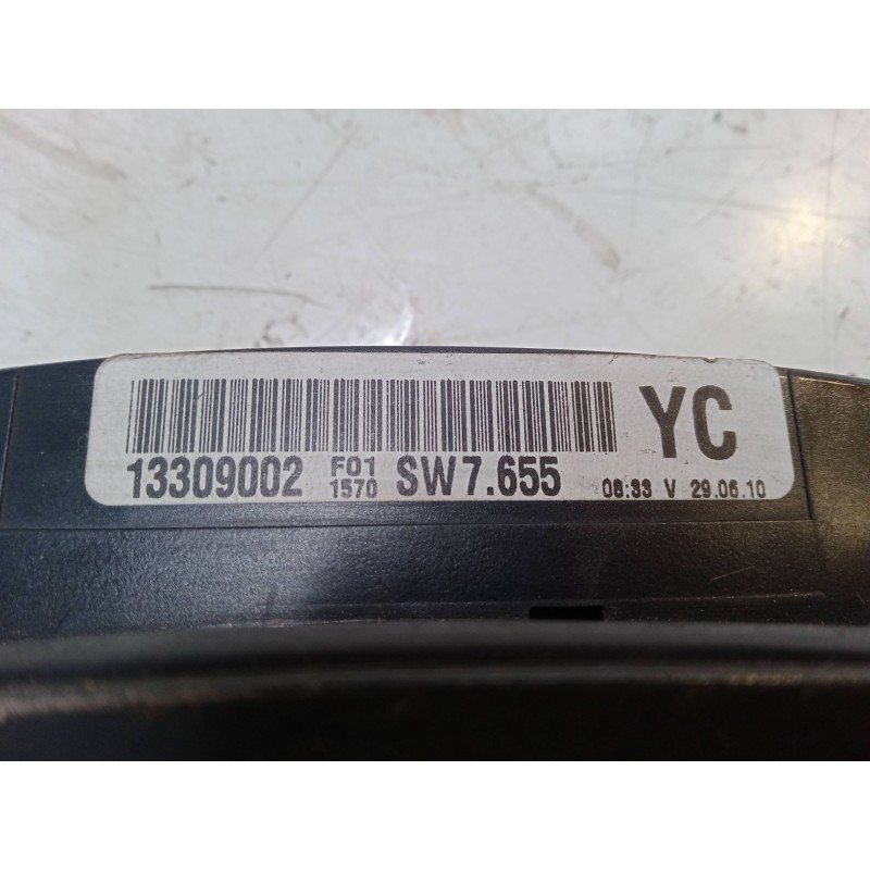 Recambio de cuadro instrumentos para opel zafira / zafira family b (a05) 1.8 (m75) referencia OEM IAM 13309002YC  SW7655