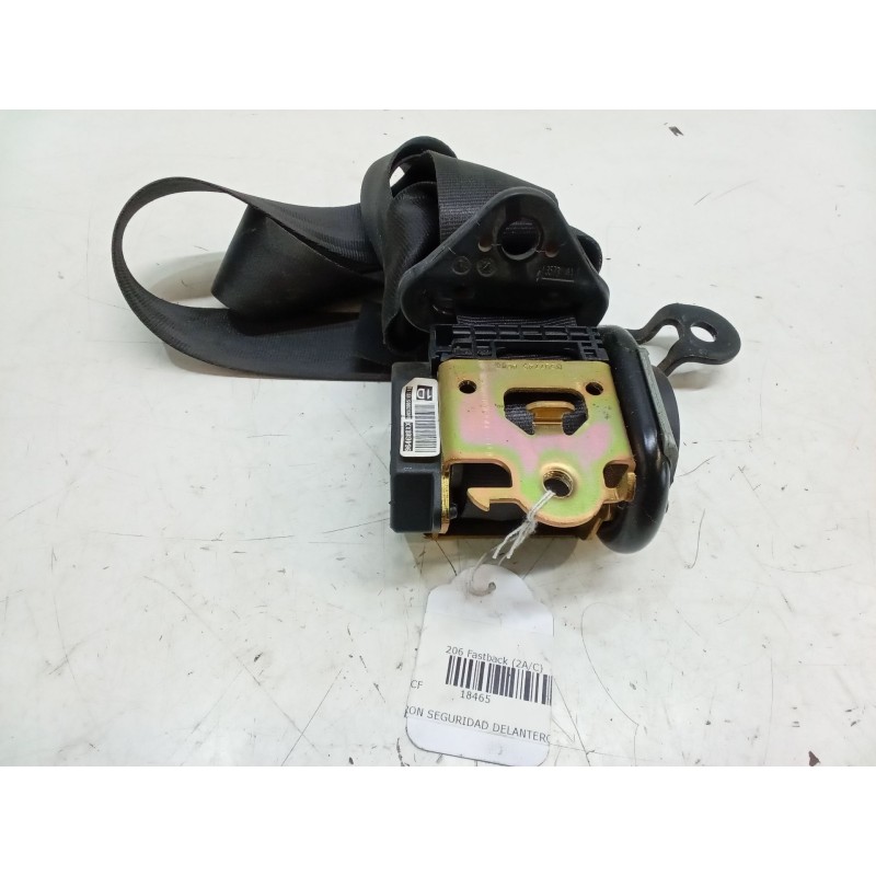 Recambio de cinturon seguridad delantero derecho para peugeot 206 hatchback (2a/c) 1.4 hdi eco 70 referencia OEM IAM   