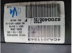 Recambio de cuadro instrumentos para renault megane ii (bm0/1_, cm0/1_) 1.6 16v referencia OEM IAM 8200408790   2