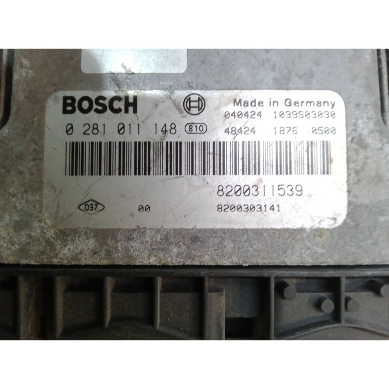 Recambio de centralita motor uce para opel movano a furgoneta (x70) 1.9 dti (fd) referencia OEM IAM 0281011148 8200311539 820030