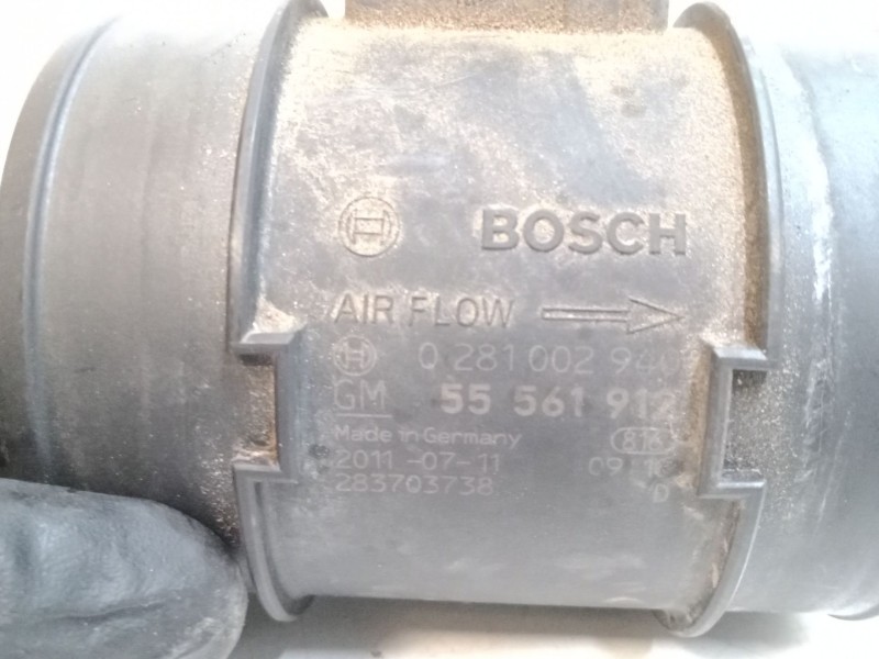 Recambio de caudalimetro para opel astra j (p10) 1.7 cdti (68) referencia OEM IAM   