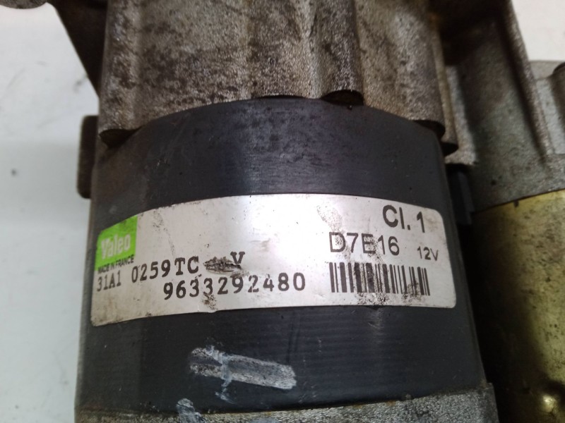 Recambio de motor arranque para citroën saxo (s0, s1) 1.1 x, sx referencia OEM IAM 9633292480  D7E16