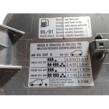 TAPA EXTERIOR COMBUSTIBLE 