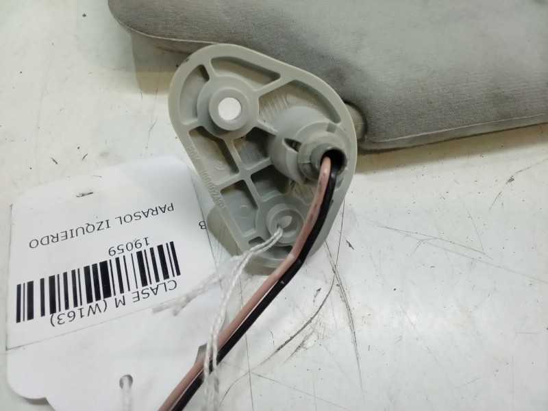 Recambio de parasol izquierdo para mercedes-benz clase m (w163) ml 430 (163.172) referencia OEM IAM   
