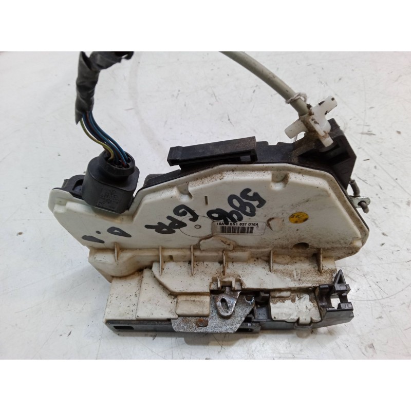 Recambio de cerradura puerta delantera derecha para seat ibiza iv sc (6j1, 6p5) 1.9 tdi referencia OEM IAM 5N1837016A  