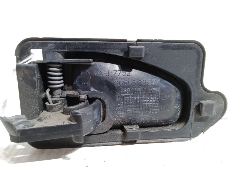 Recambio de maneta interior puerta delantera derecha para citroën saxo (s0, s1) 1.5 d referencia OEM IAM 9618585577  