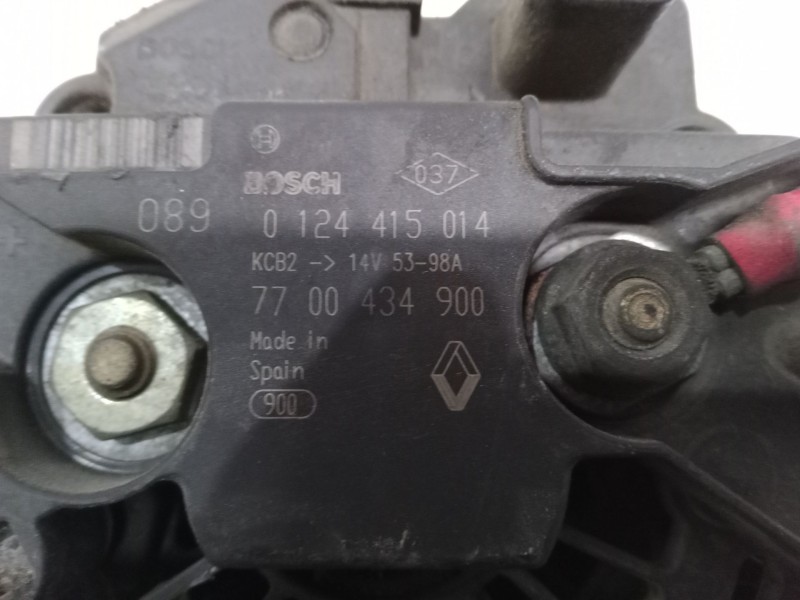 Recambio de alternador para renault clio ii (bb_, cb_) 1.4 16v (b/cb0p, bb13) referencia OEM IAM 124415014  7700434900