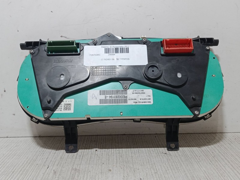 Recambio de cuadro instrumentos para renault trafic ii furgoneta (fl) 2.0 dci 115 (fl01, fl0u) referencia OEM IAM 28112374-B   Recambio de cuadro instrumentos para renault trafic ii furgoneta (fl) 2.0 dci 115 (fl01, fl0u) referencia OEM IAM 28112374-B