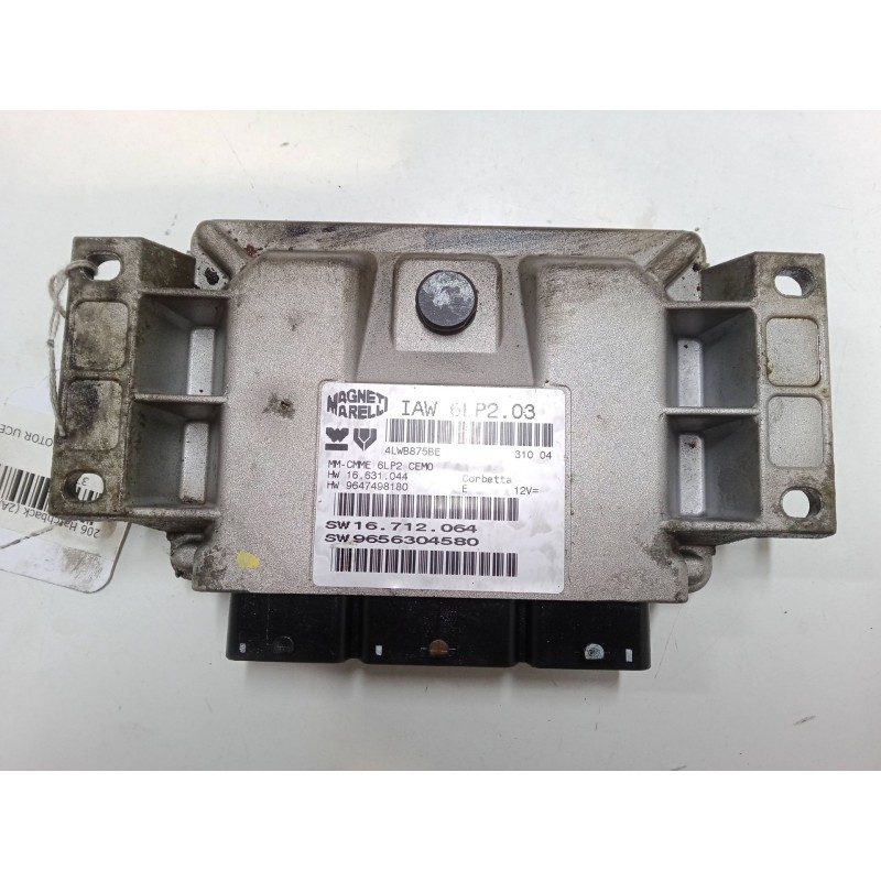 Recambio de centralita motor uce para peugeot 206 hatchback (2a/c) 1.4 16v referencia OEM IAM   