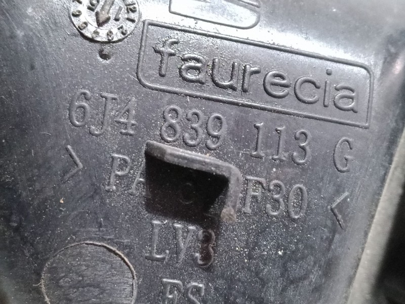 Recambio de maneta interior puerta trasera izquierda para seat ibiza iv sc (6j1, 6p5) 1.6 tdi referencia OEM IAM 6J4839113G  