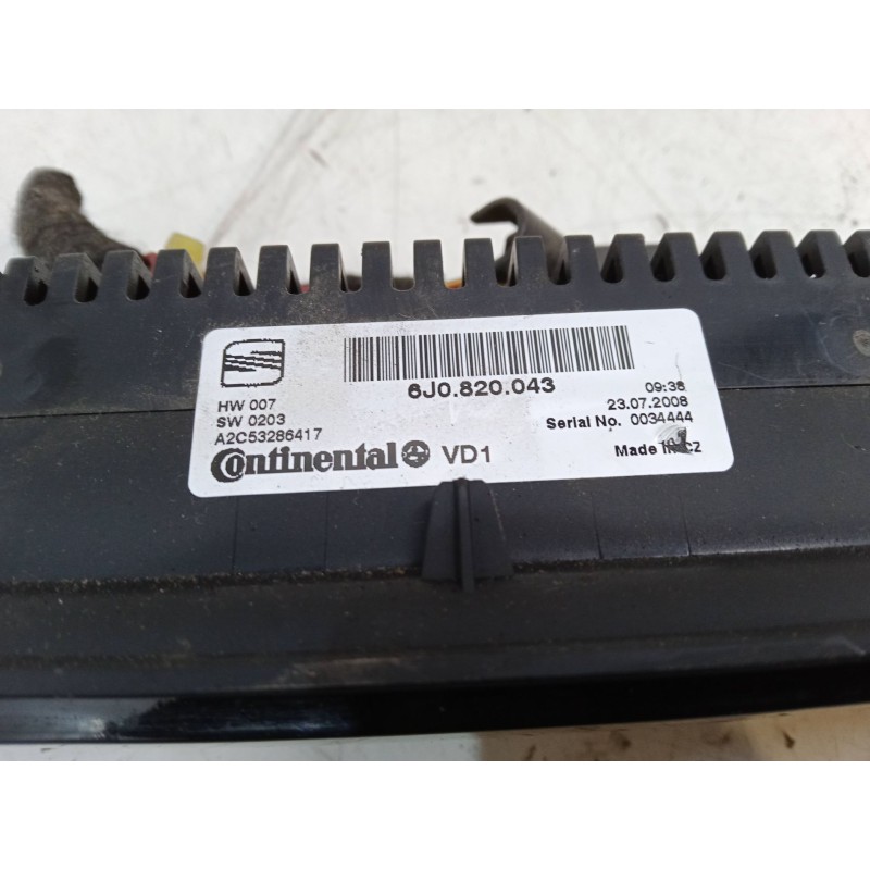 Recambio de mando climatizador para seat ibiza iv sc (6j1, 6p5) 1.9 tdi referencia OEM IAM   