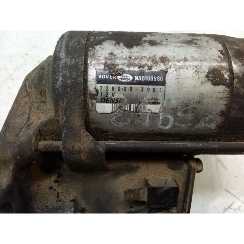 Recambio de motor arranque para land rover freelander i (l314) 2.0 di 4x4 referencia OEM IAM NAD100580  2280003981