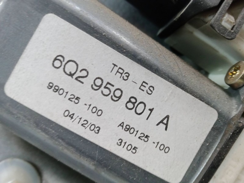 Recambio de elevalunas electrico delantero derecho para seat ibiza iii (6l1) 2.0 referencia OEM IAM 6Q2959801A  