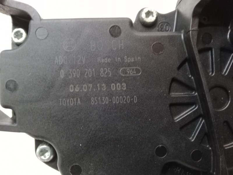 Recambio de motor limpia trasero para toyota yaris (_p9_) 1.4 d-4d (nlp90_) referencia OEM IAM 851300D020D  0390201825