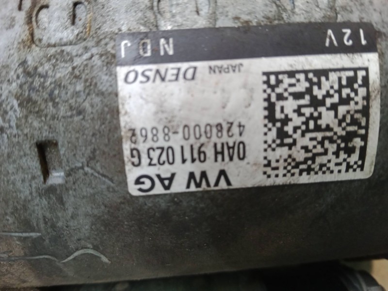 Recambio de motor arranque para seat altea (5p1) 1.2 tsi referencia OEM IAM 0AH911023G  4280008862 Recambio de motor arranque para seat altea (5p1) 1.2 tsi referencia OEM IAM 0AH911023G  4280008862