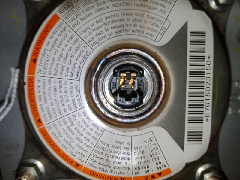 Recambio de airbag volante para suzuki swift iii (mz, ez) 1.3 ddis (rs 413d) referencia OEM IAM   