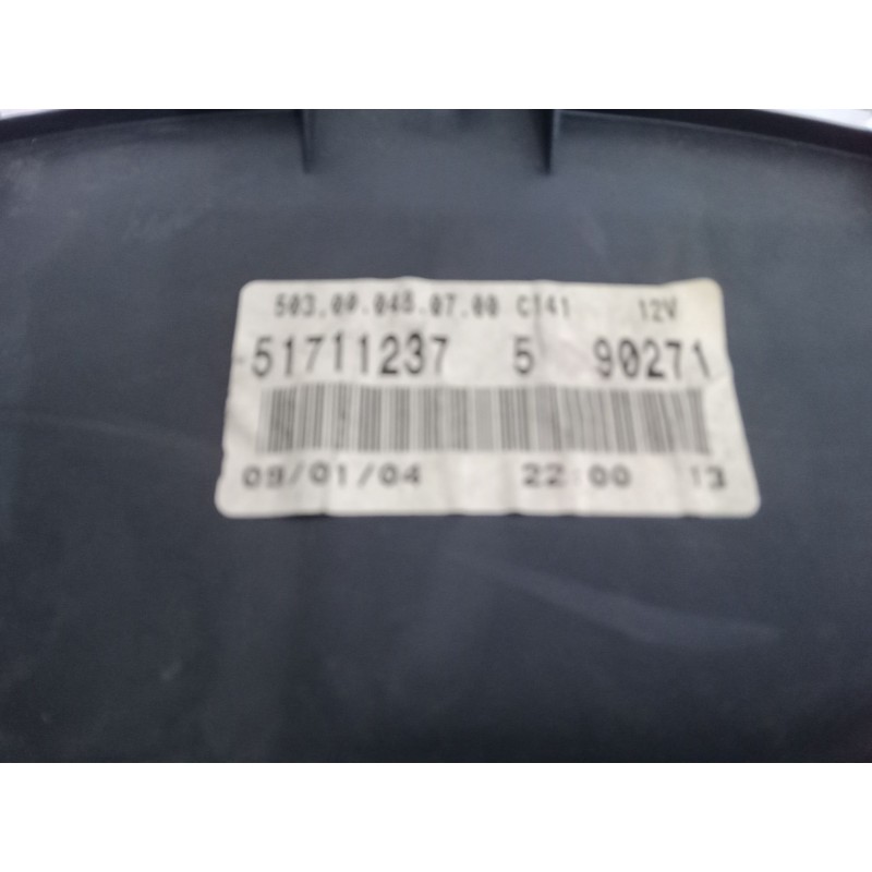 Recambio de cuadro instrumentos para fiat panda / panda classic (169_) 1.2 (169.axb11, 169.axb1a) referencia OEM IAM 51711237  5