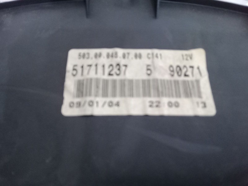 Recambio de cuadro instrumentos para fiat panda / panda classic (169_) 1.2 (169.axb11, 169.axb1a) referencia OEM IAM 51711237  5