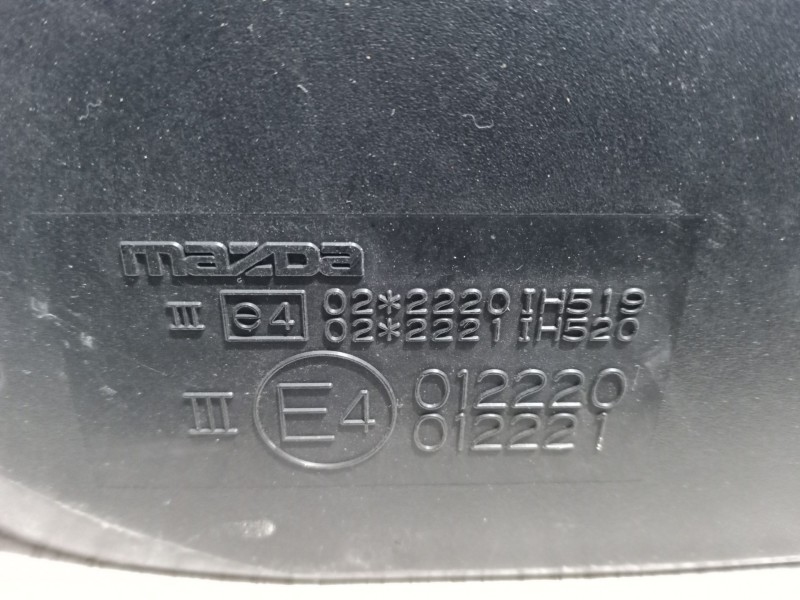 Recambio de retrovisor electrico izquierdo para mazda 6 hatchback (gg) 2.3 (gg3s) referencia OEM IAM   