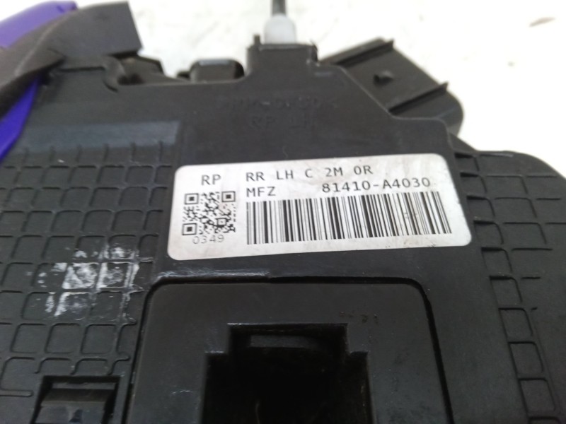 Recambio de cerradura puerta trasera izquierda para kia carens iv 1.7 crdi referencia OEM IAM 81410A4030  