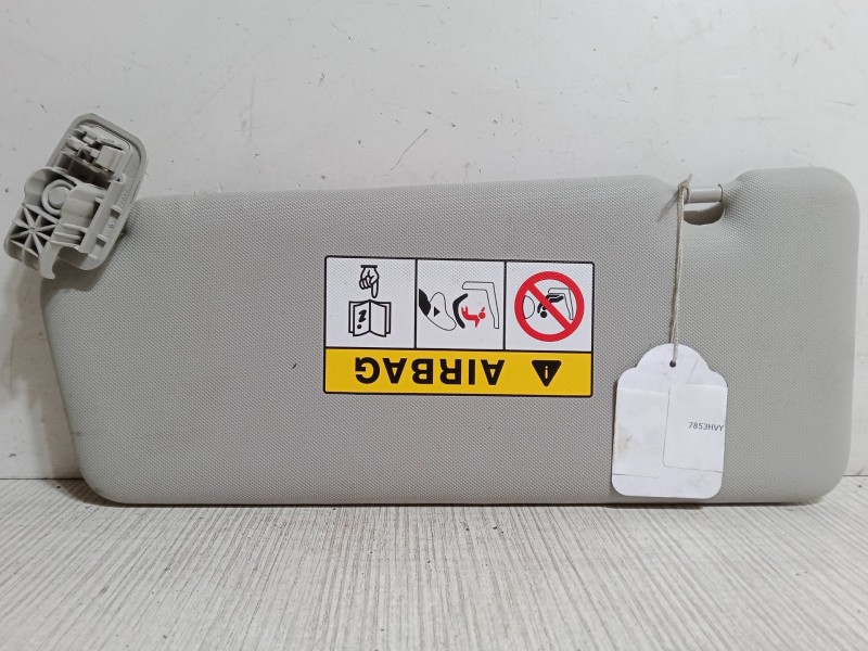 Recambio de parasol derecho para renault clio iv (bh_) 1.5 dci 90 referencia OEM IAM    Recambio de parasol derecho para renault clio iv (bh_) 1.5 dci 90 referencia OEM IAM