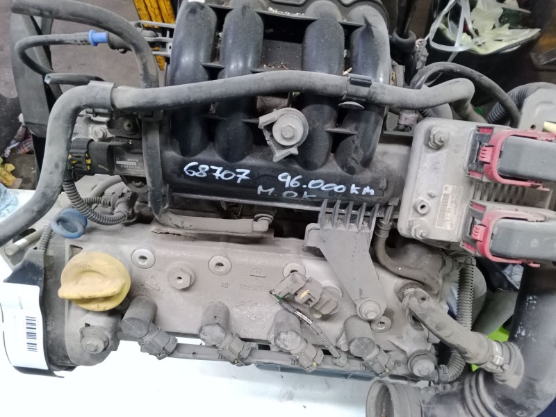 Recambio de motor completo para fiat bravo ii (198_) 1.4 (198axa1b) referencia OEM IAM 96.000KM   Recambio de motor completo para fiat bravo ii (198_) 1.4 (198axa1b) referencia OEM IAM 96.000KM