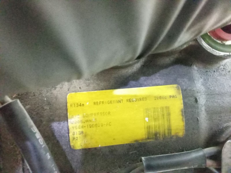 Recambio de compresor a/a para ford fusion (ju_) 1.4 referencia OEM IAM YS4H19D629AC  