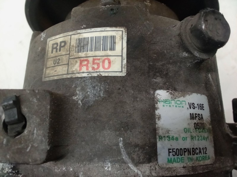 Recambio de compresor a/a para kia carens iv 1.7 crdi referencia OEM IAM F500PNBCA12  VS16E