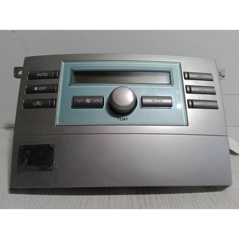 Recambio de mando climatizador para toyota corolla verso (zer_, zze12_, r1_) 2.0 d-4d (cur10_) referencia OEM IAM 55902-0F010-B.