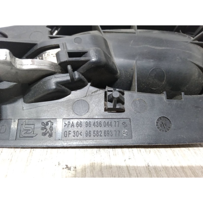 Recambio de maneta interior puerta trasera derecha para peugeot 307 sw (3h) 1.6 hdi 110 referencia OEM IAM 9643604477  