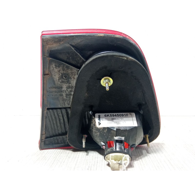 Recambio de piloto trasero porton izquierdo para seat cordoba (6k1, 6k2) 1.0 i referencia OEM IAM 6K5945091F  