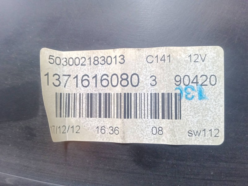 Recambio de cuadro instrumentos para citroën nemo furgoneta/monovolumen (aa_) 1.3 hdi 75 referencia OEM IAM 503002183013  137161