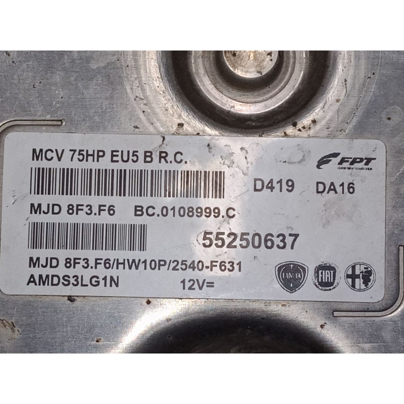 Recambio de centralita motor uce para citroën nemo furgoneta/monovolumen (aa_) 1.3 hdi 75 referencia OEM IAM 55250637  MJD8F3.F6