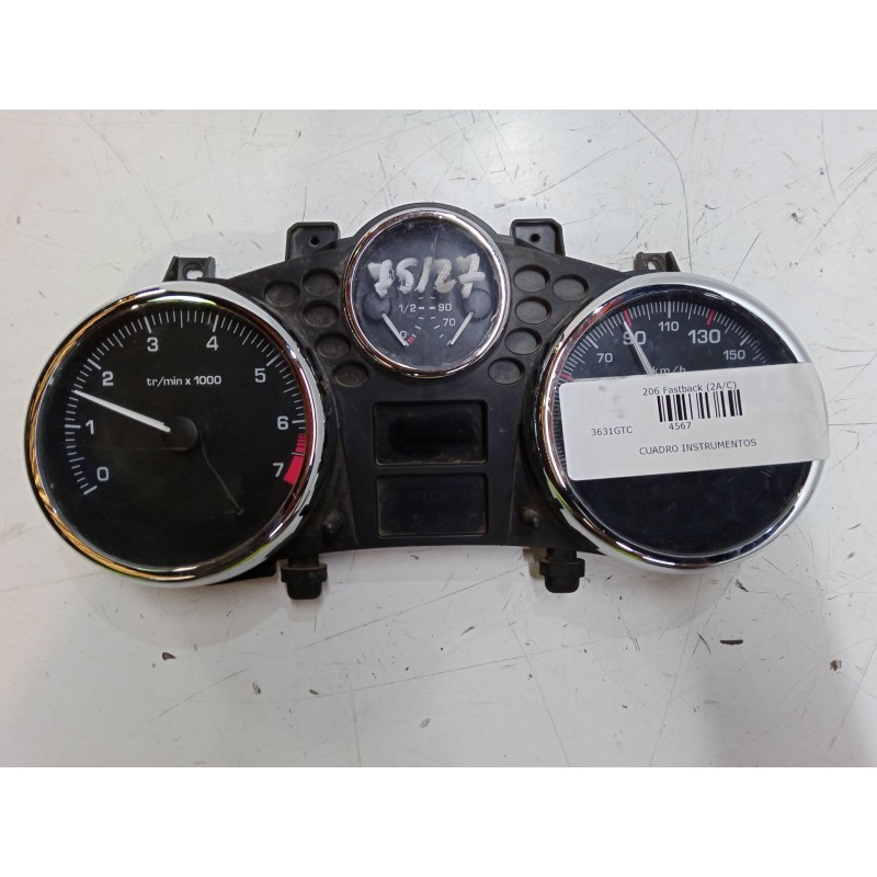 Recambio de cuadro instrumentos para peugeot 206+ (2l_, 2m_) 1.4 i (2lkfwa, 2mkfwa) referencia OEM IAM 9666636980  503001911804