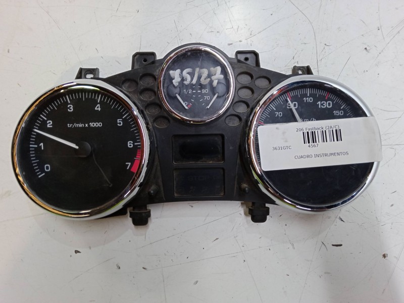 Recambio de cuadro instrumentos para peugeot 206+ (2l_, 2m_) 1.4 i (2lkfwa, 2mkfwa) referencia OEM IAM 9666636980  503001911804