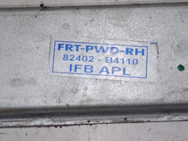 Recambio de elevalunas electrico delantero derecho para hyundai i10 ii (ba, ia) 1.0 referencia OEM IAM 82402B4110  