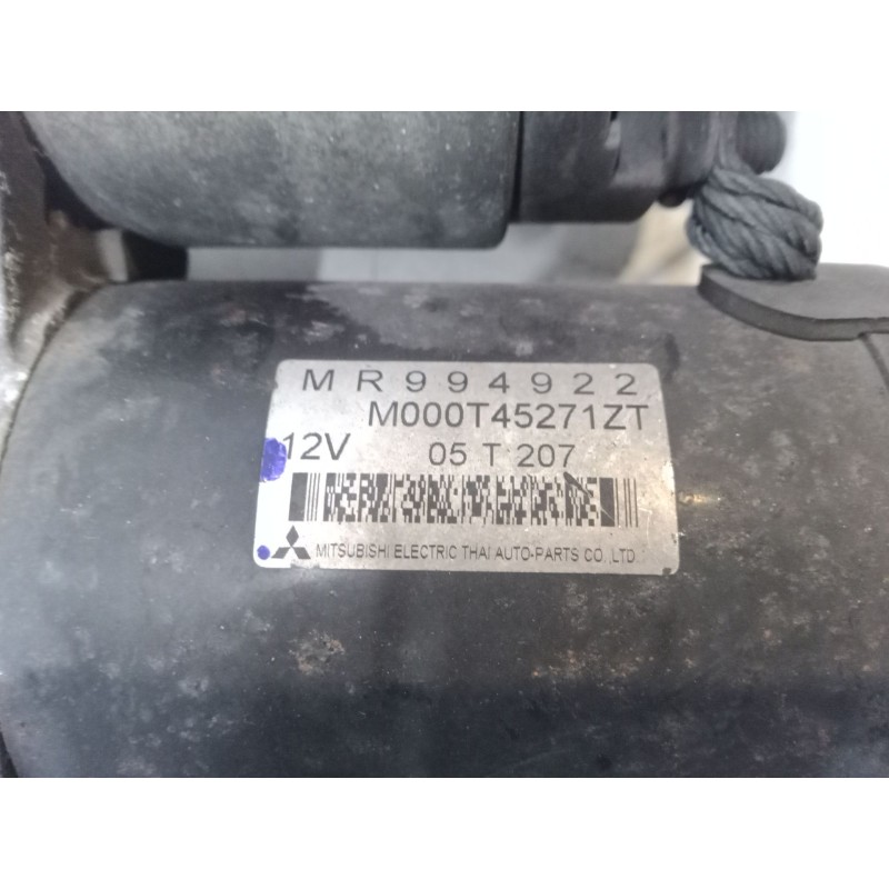 Recambio de motor arranque para smart forfour (454) 1.3 (454.031) referencia OEM IAM MR994922  M000T45271ZT