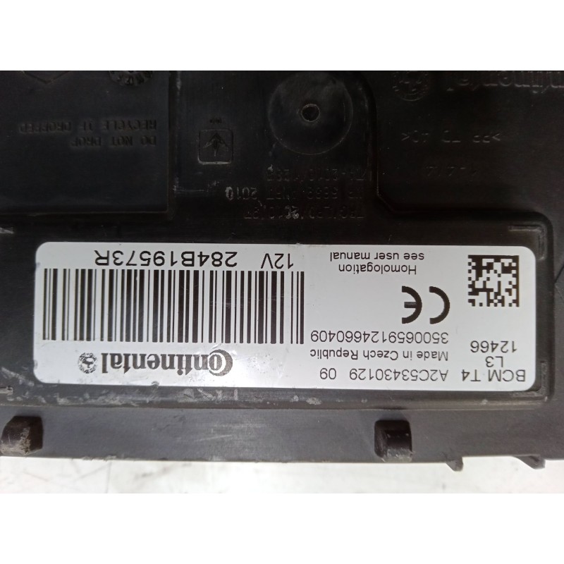 Recambio de bsi para renault clio iv (bh_) 1.5 dci 90 referencia OEM IAM BCMT4284B19573R  A2C53430129