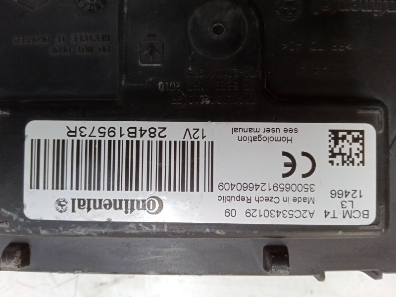 Recambio de bsi para renault clio iv (bh_) 1.5 dci 90 referencia OEM IAM BCMT4284B19573R  A2C53430129