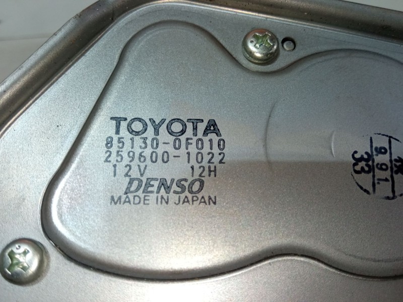 Recambio de motor limpia trasero para toyota corolla verso (zer_, zze12_, r1_) 1.8 (znr11_) referencia OEM IAM 85130-0F010 25960