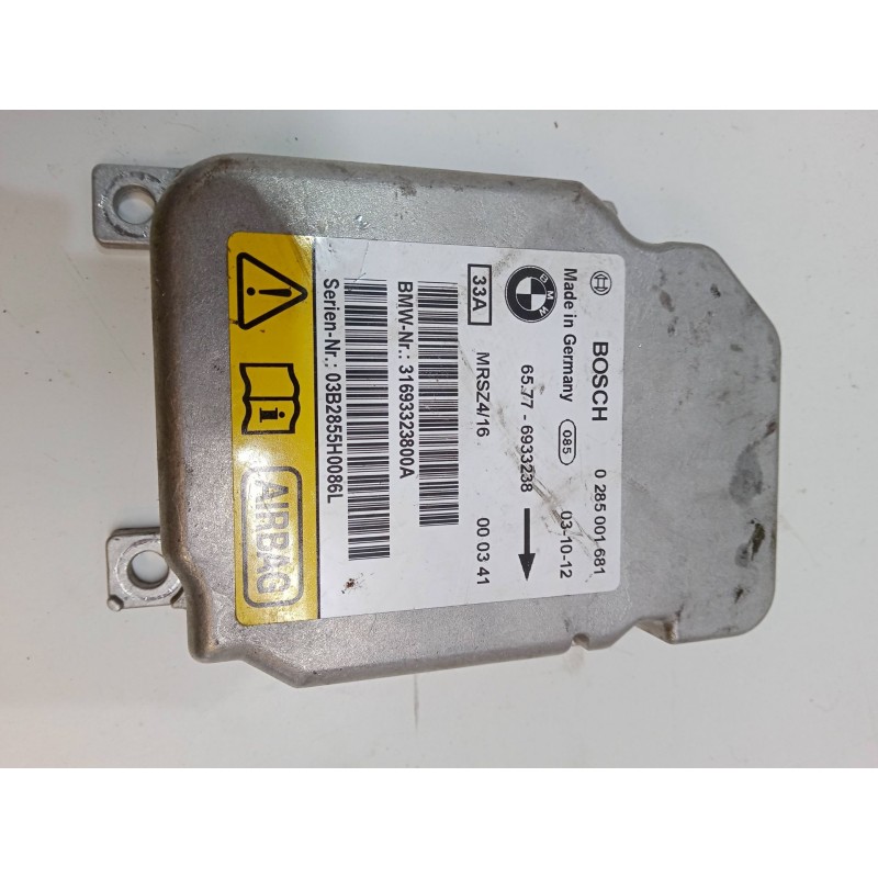 Recambio de centralita airbag para bmw 3 compact (e46) 320 td referencia OEM IAM 0285001681 31693323800A 65.77-5933238