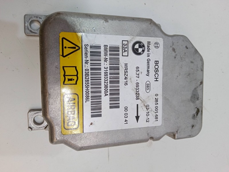 Recambio de centralita airbag para bmw 3 compact (e46) 320 td referencia OEM IAM 0285001681 31693323800A 65.77-5933238