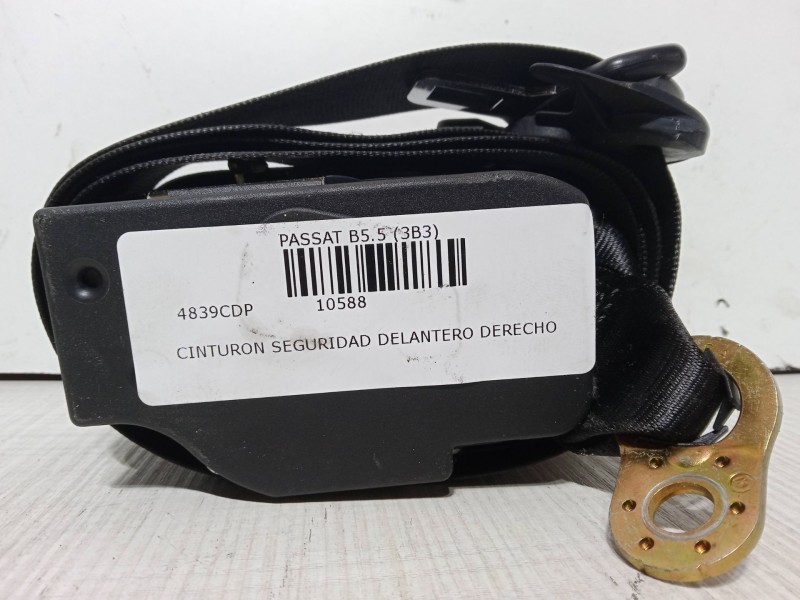 Recambio de cinturon seguridad delantero derecho para volkswagen passat b5.5 (3b3) 1.9 tdi referencia OEM IAM   