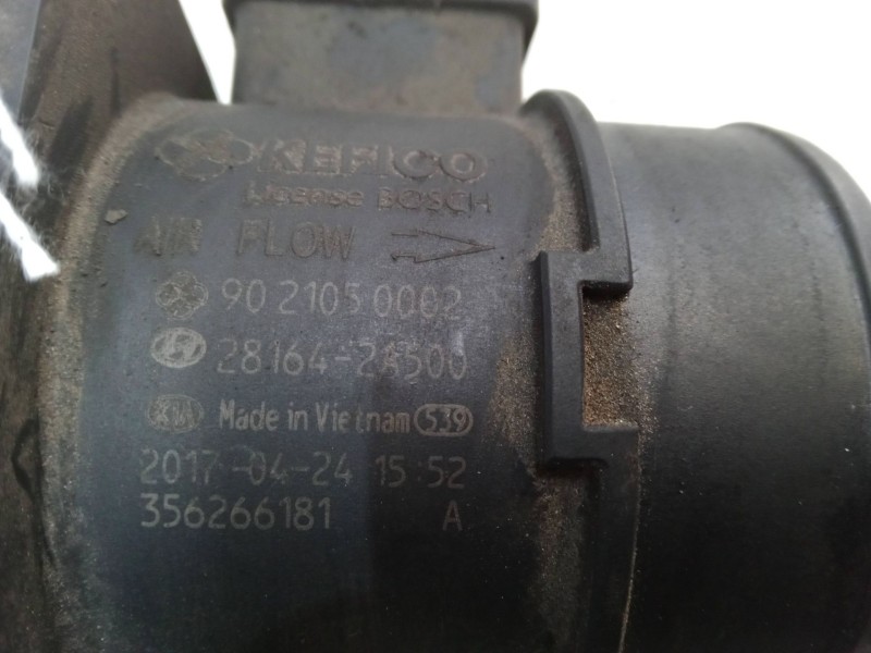 Recambio de caudalimetro para kia carens iv 1.7 crdi referencia OEM IAM 281642A500  9021050002