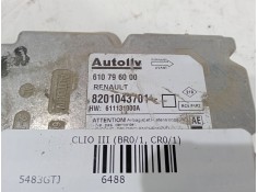 Recambio de centralita airbag para renault clio iii (br0/1, cr0/1) 1.2 16v (br02, br0j, br11, cr02, cr0j, cr11) referencia OEM I