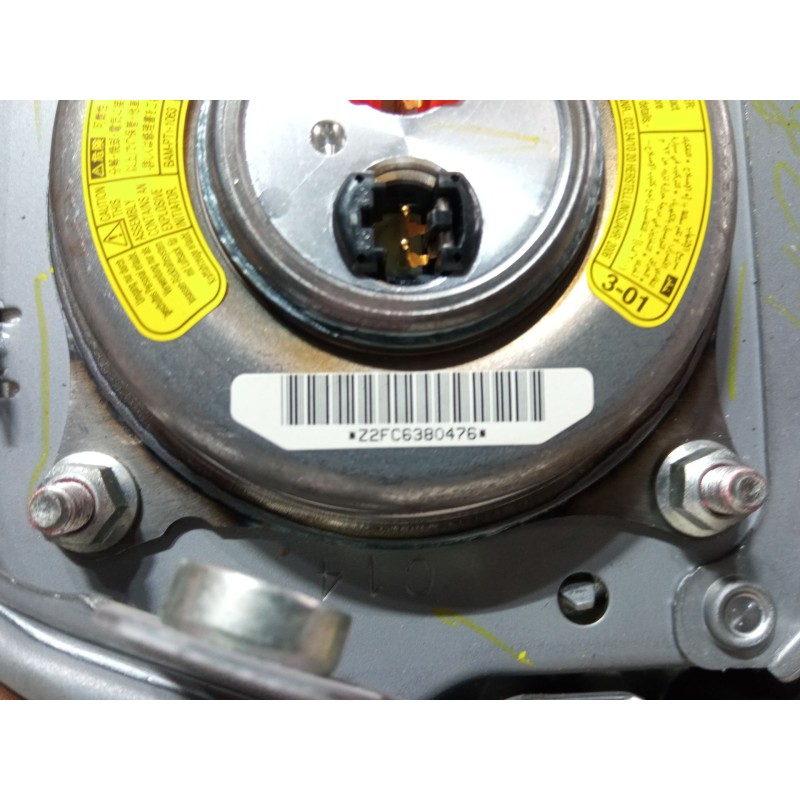 Recambio de airbag volante para toyota corolla verso (zer_, zze12_, r1_) 1.8 (znr11_) referencia OEM IAM Z2FC6380476 Y02172107A5