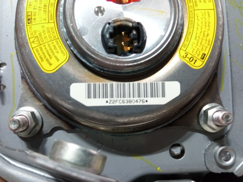 Recambio de airbag volante para toyota corolla verso (zer_, zze12_, r1_) 1.8 (znr11_) referencia OEM IAM Z2FC6380476 Y02172107A5